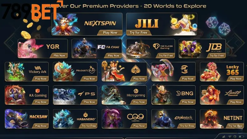 Discover Top Tier Slots Game Halls at 789bet