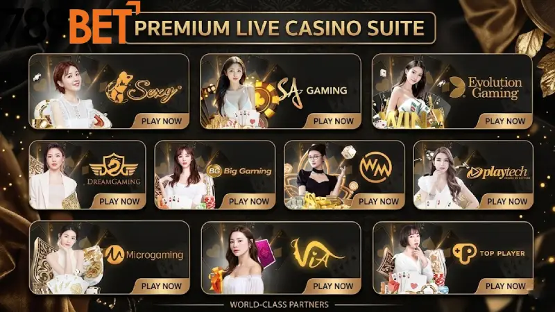 Top Tier Live Casino 789bet Halls